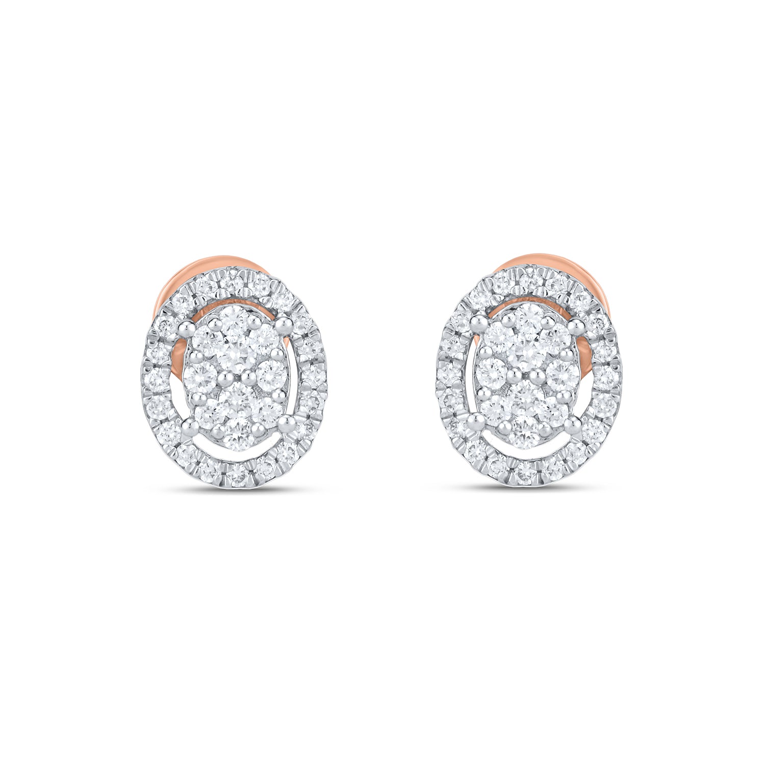 The Elif Multi Pierced Stud Earrings | BlueStone.com